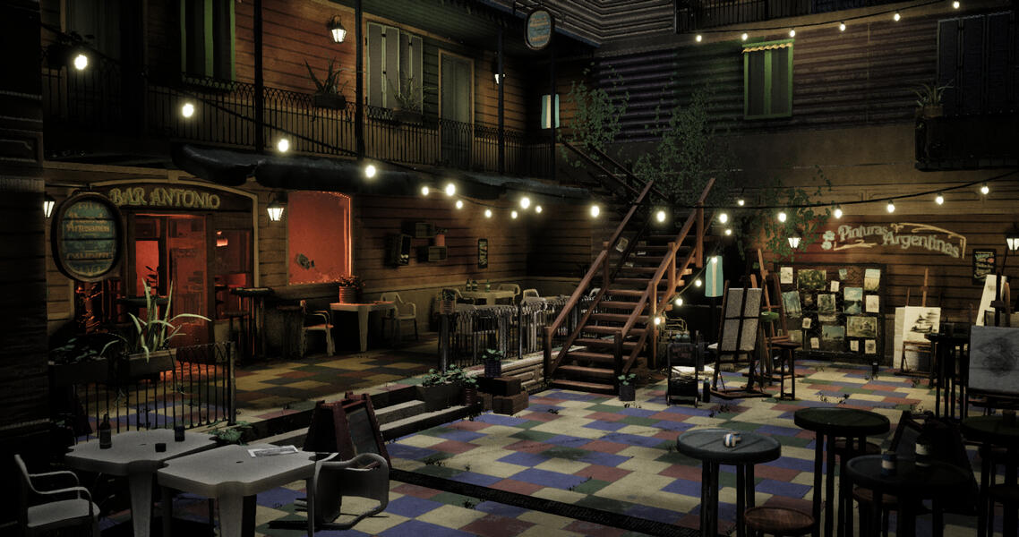 La Boca - Environment render