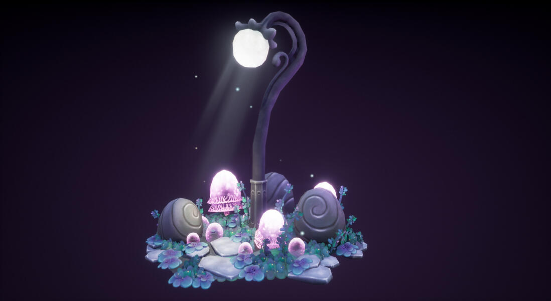 Stylized diorama - Render