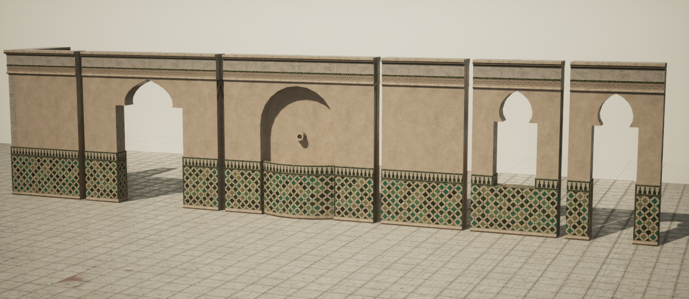 Steam bath - Modular assets